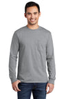 Port & Company® Tall Long Sleeve Essential Pocket Tee. PC61LSPT