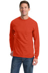 Port & Company® - Long Sleeve Essential Pocket Tee.  PC61LSP