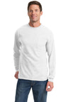 Port & Company® - Long Sleeve Essential Pocket Tee.  PC61LSP