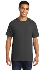 Port & Company® - Tall Essential Pocket Tee. PC61PT