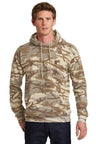 Port & Company® Core Fleece Camo Pullover Hooded Sweatshirt. PC78HC