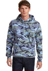 Port & Company® Core Fleece Camo Pullover Hooded Sweatshirt. PC78HC