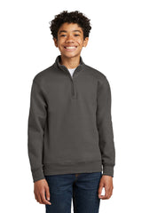 Port & Company® Youth Core Fleece 1/4-Zip Pullover Sweatshirt PC78YQ