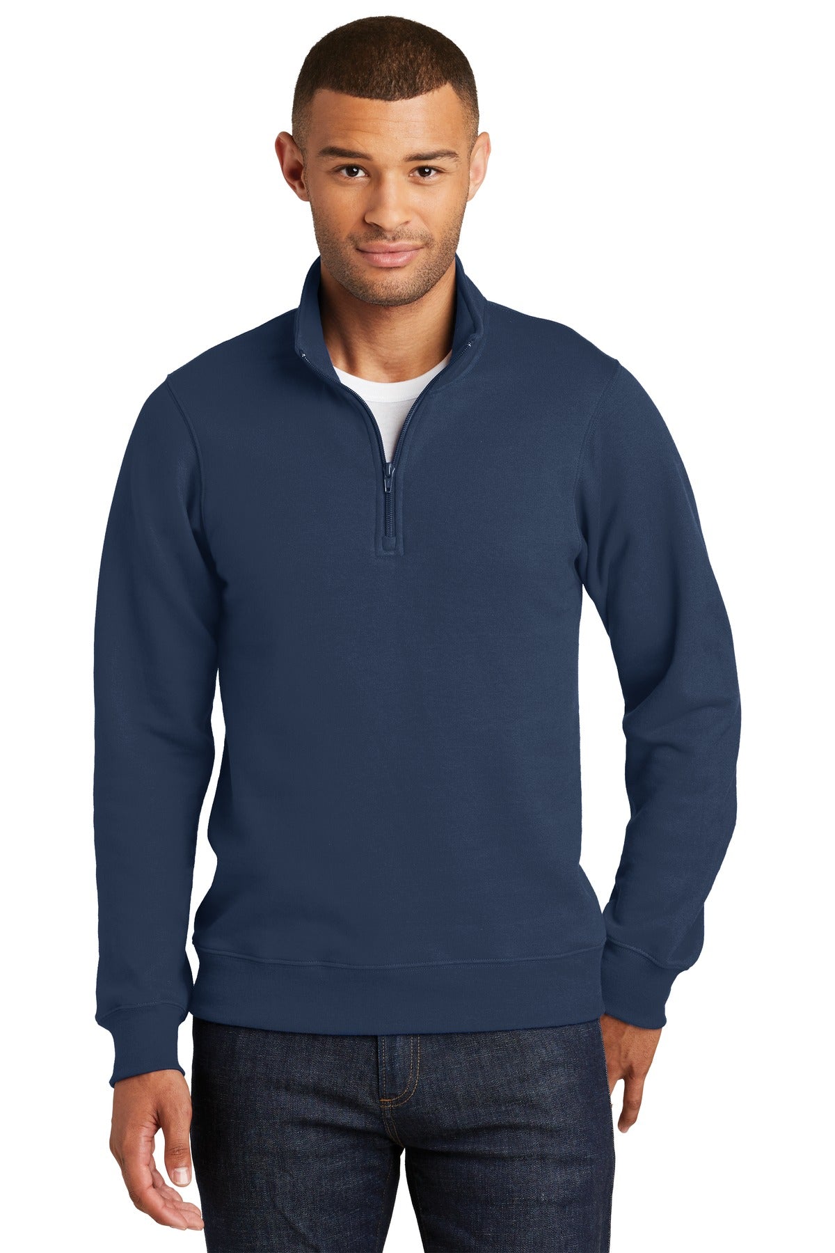 Port & Company® Fan Favorite Fleece 1/4-Zip Pullover Sweatshirt. PC850Q