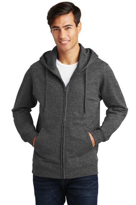 Port & Company® Fan Favorite Fleece Full-Zip Hooded Sweatshirt. PC850ZH