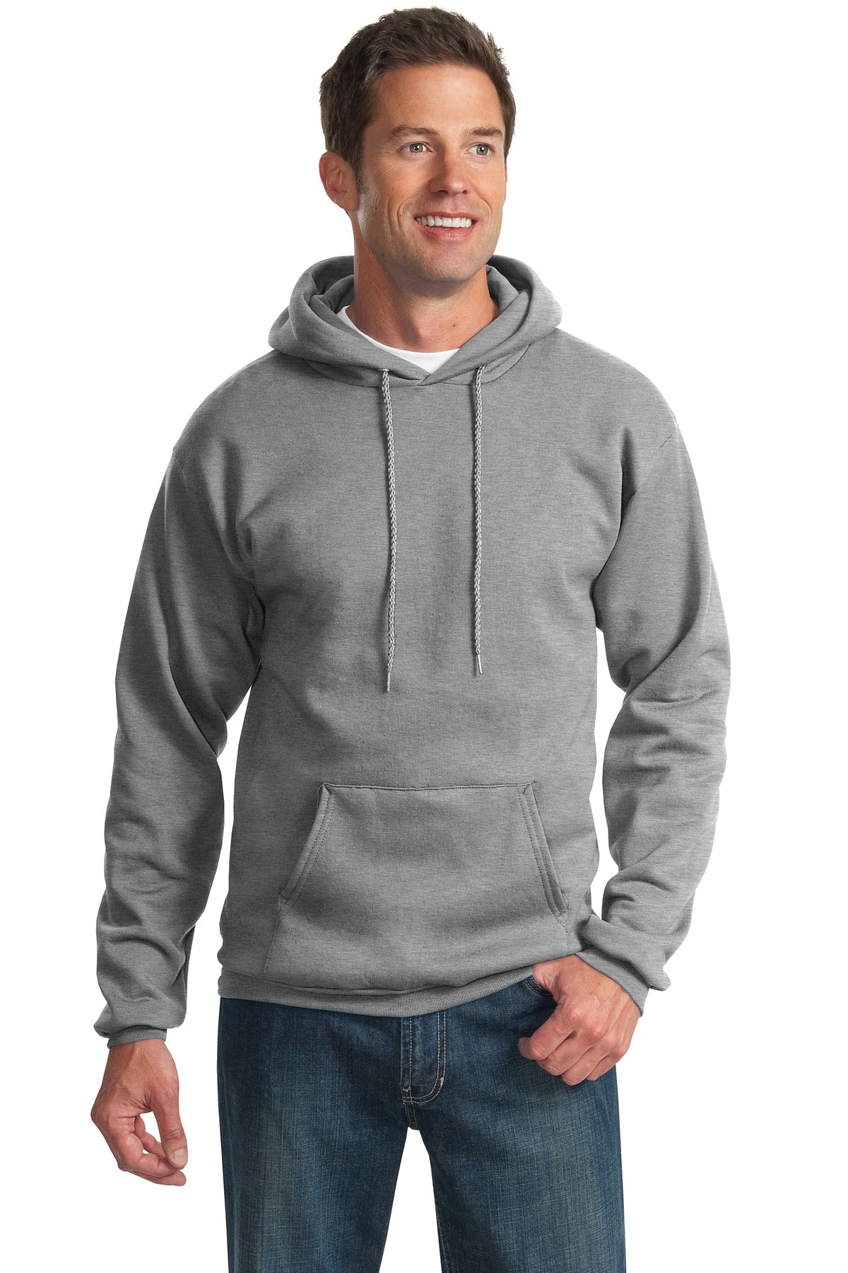 Port & Company® Tall Essential Fleece Pullover Hooded Sweatshirt. PC90HT