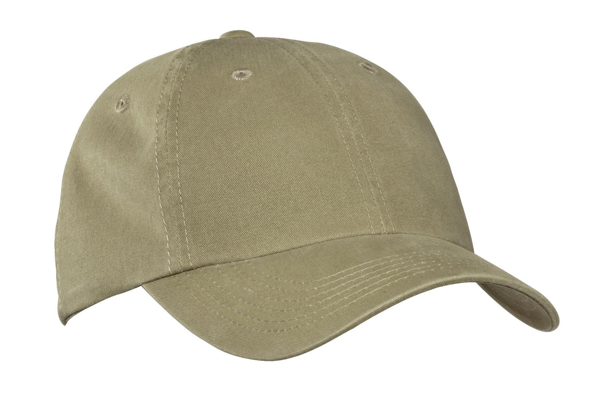 Port Authority® Garment-Washed Cap.  PWU