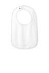 Rabbit Skins™ Infant Contrast Trim Terry Bib. RS1003