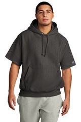 Champion ®  Reverse Weave ®  Short Sleeve Hooded Sweatshirt S101SS