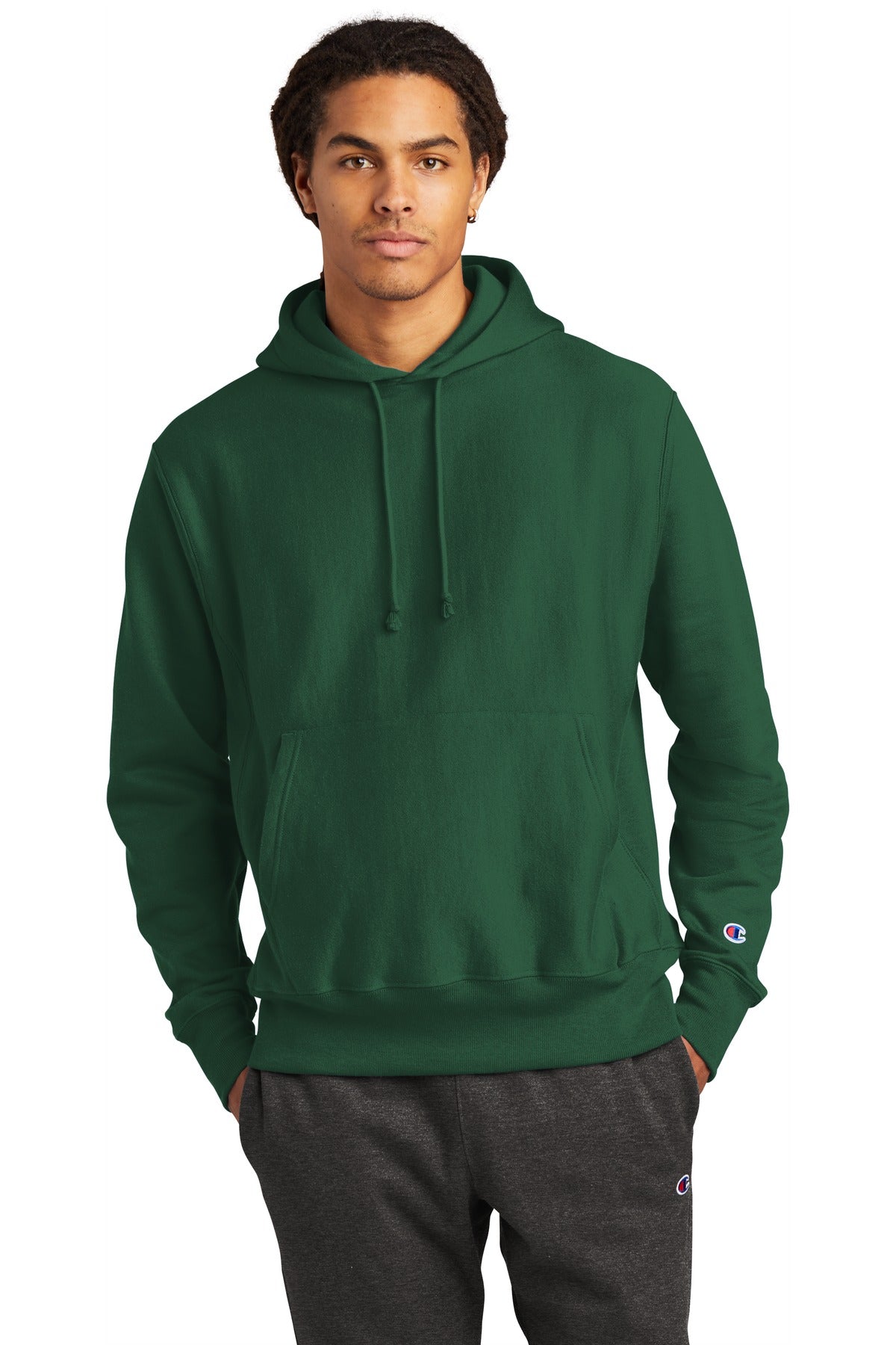 Champion ®  Reverse Weave ®  Hooded Sweatshirt S101