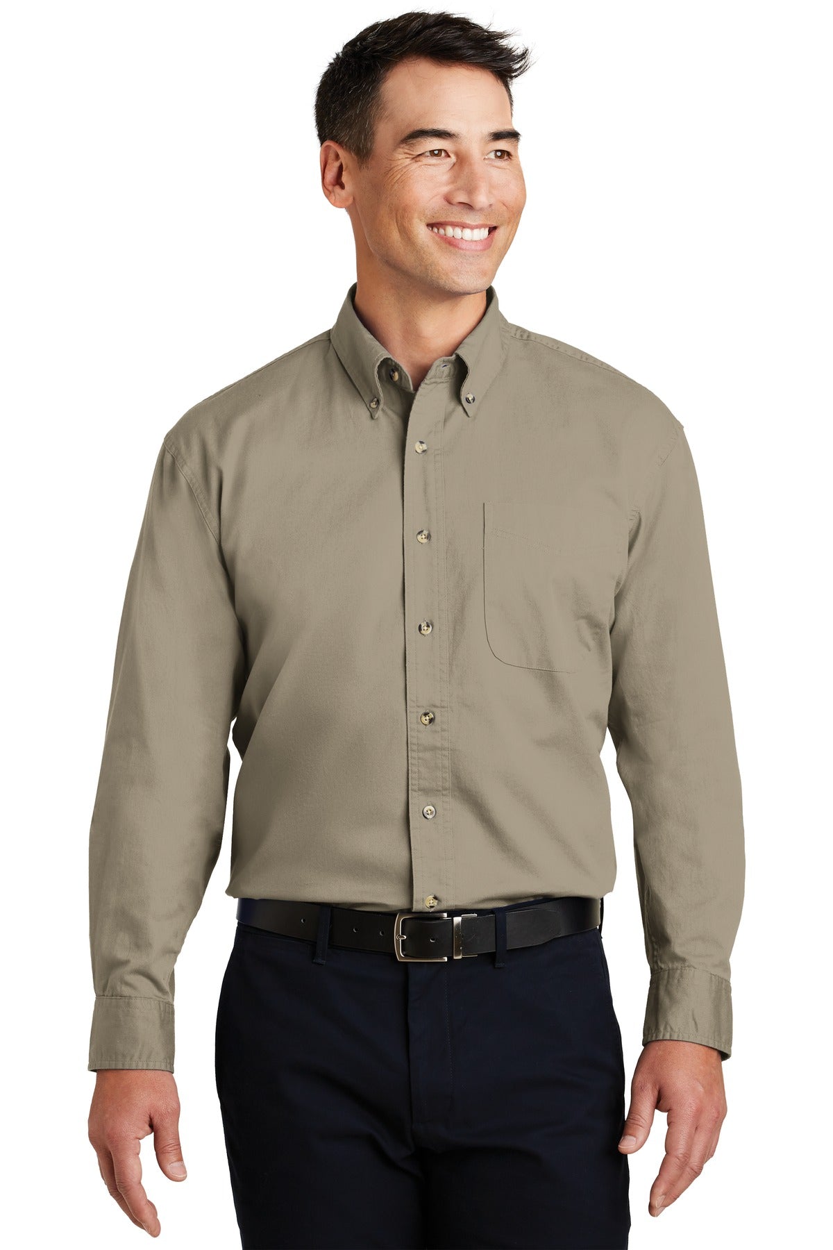 Port Authority® Long Sleeve Twill Shirt.  S600T