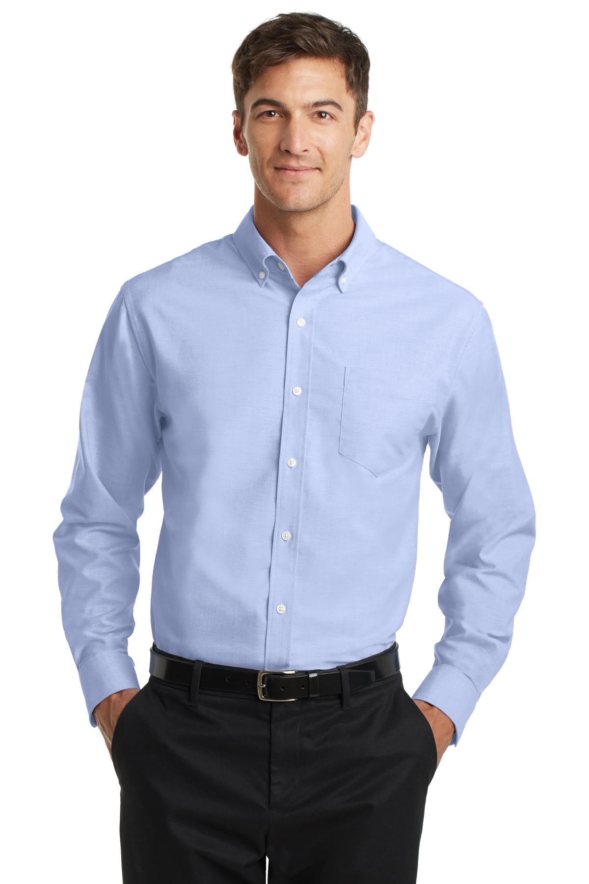 Port Authority® SuperPro™ Oxford Shirt. S658