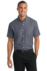 Port Authority® Short Sleeve SuperPro™ Oxford Shirt. S659