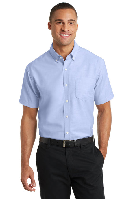 Port Authority® Short Sleeve SuperPro™ Oxford Shirt. S659