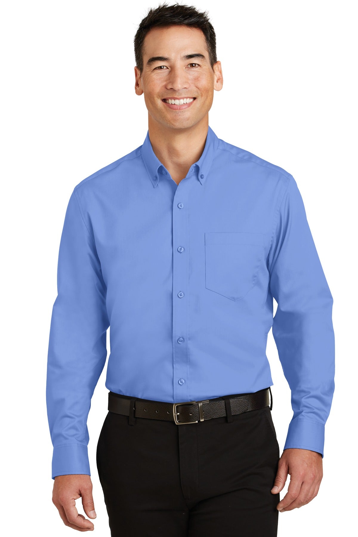 Port Authority® SuperPro™ Twill Shirt. S663