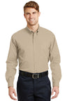 CornerStone® - Long Sleeve SuperPro™ Twill Shirt. SP17