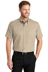 CornerStone® - Short Sleeve SuperPro™ Twill Shirt. SP18