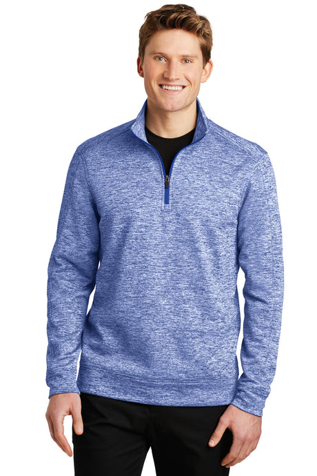 Sport-Tek® PosiCharge® Electric Heather Fleece 1/4-Zip Pullover. ST226