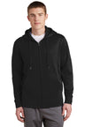 Sport-Tek® Sport-Wick® Fleece Full-Zip Hooded Jacket.  ST238