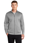 Sport-Tek® Sport-Wick® Fleece Full-Zip Jacket.  ST241