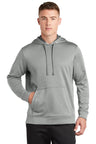 Sport-Tek ® PosiCharge ® Sport-Wick ® Heather Fleece Hooded Pullover. ST264