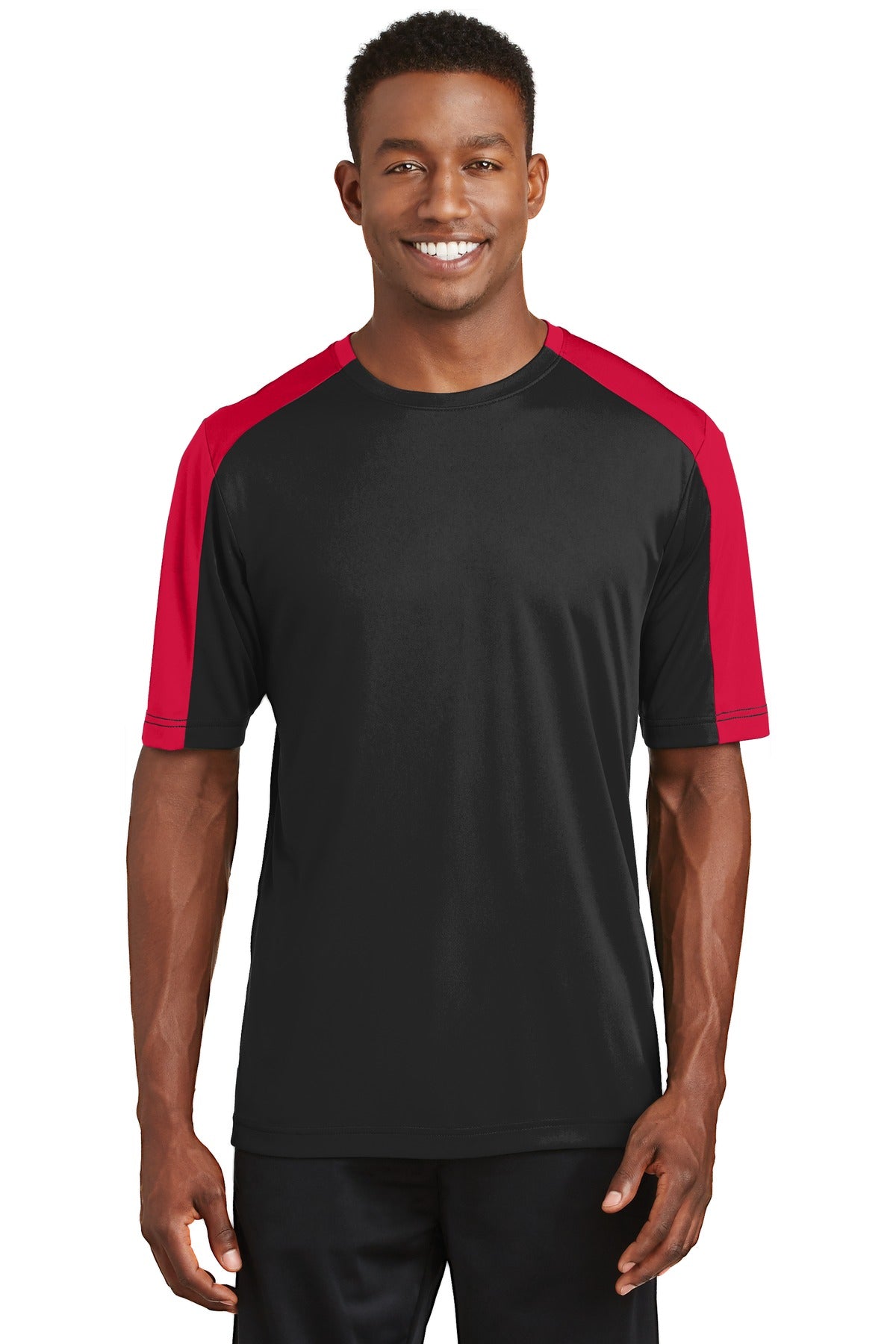 Sport-Tek® PosiCharge® Competitor™ Sleeve-Blocked Tee. ST354