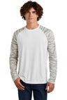 Sport-Tek® Drift Camo Colorblock Long Sleeve Tee ST376LS