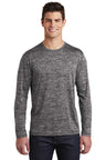 Sport-Tek ® PosiCharge ® Long Sleeve Electric Heather Tee. ST390LS