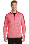 Sport-Tek® PosiCharge® Electric Heather Colorblock 1/4-Zip Pullover. ST397