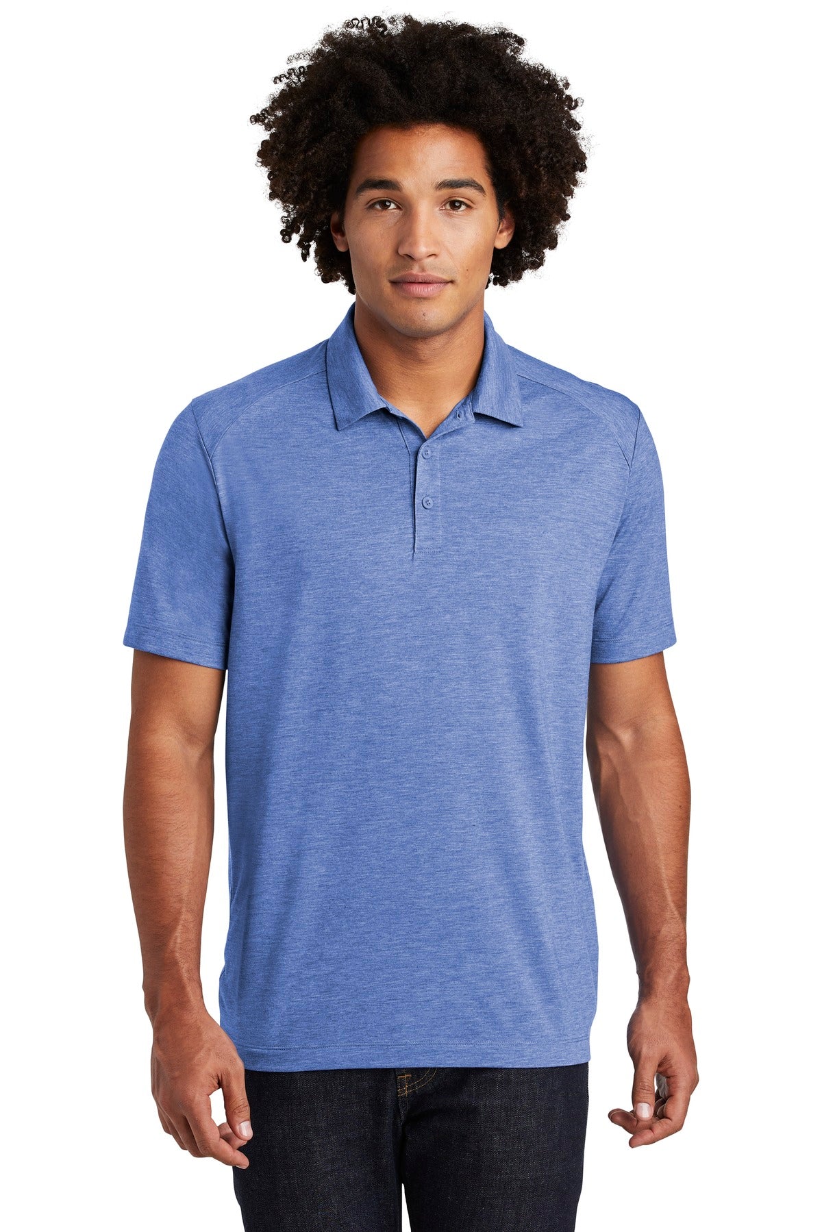 Sport-Tek ® PosiCharge ® Tri-Blend Wicking Polo. ST405