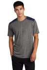 Sport-Tek ® PosiCharge ® Tri-Blend Wicking Draft Tee. ST410