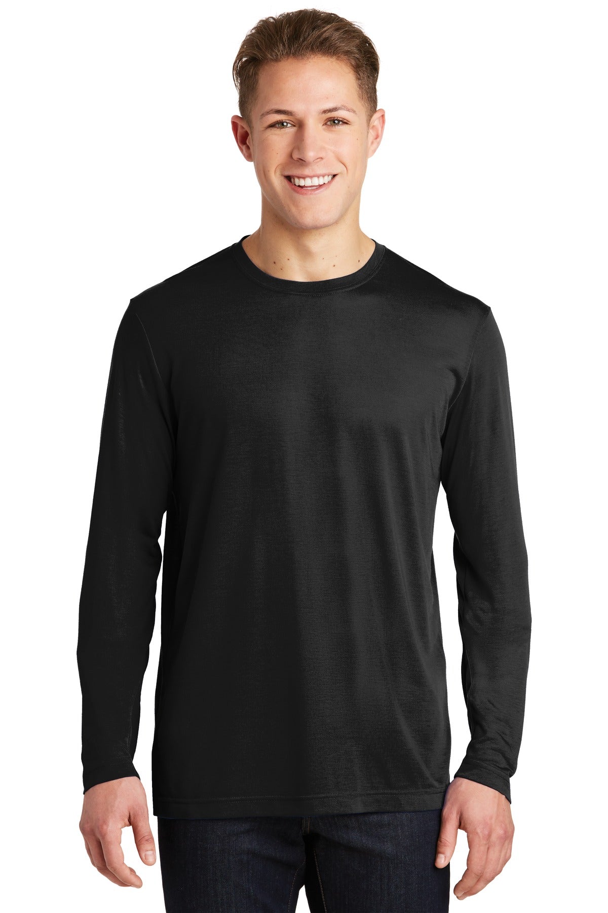 Sport-Tek® Long Sleeve PosiCharge® Competitor™ Cotton Touch™ Tee. ST450LS