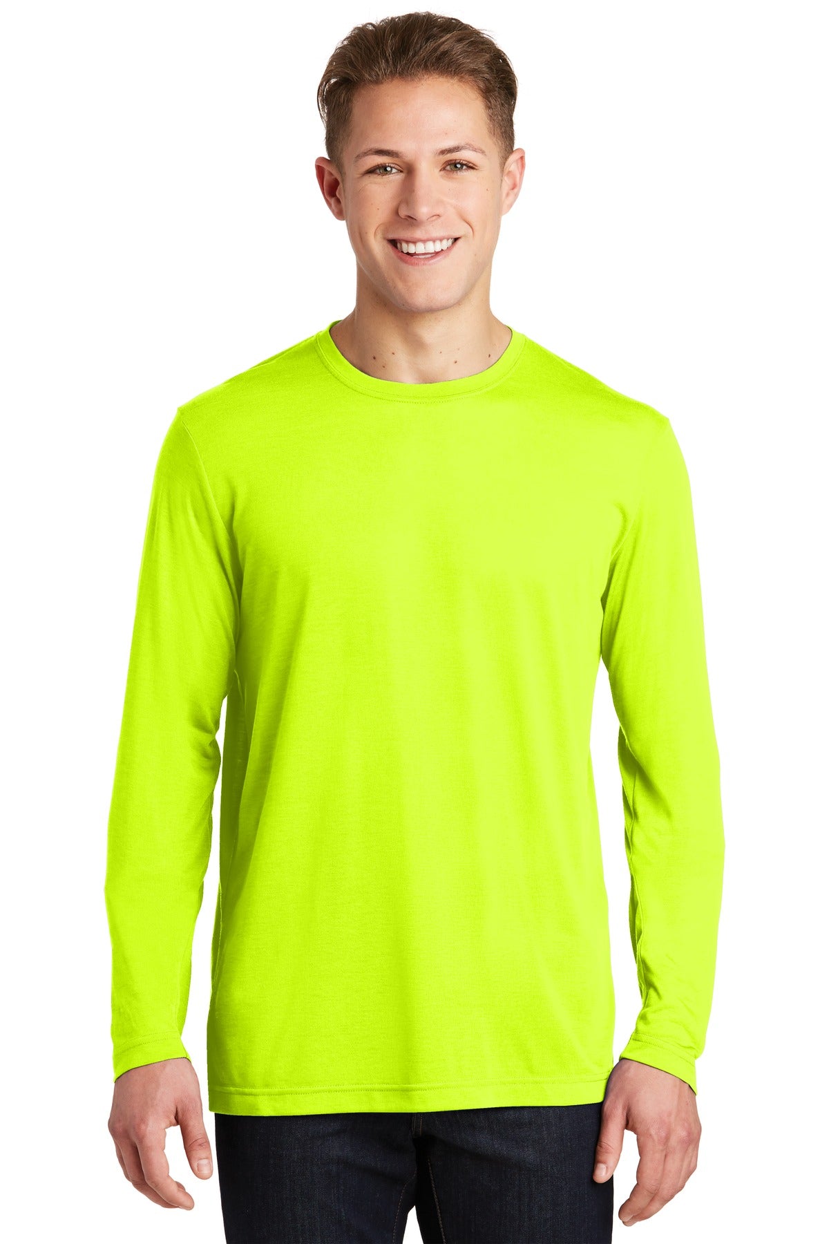 Sport-Tek® Long Sleeve PosiCharge® Competitor™ Cotton Touch™ Tee. ST450LS