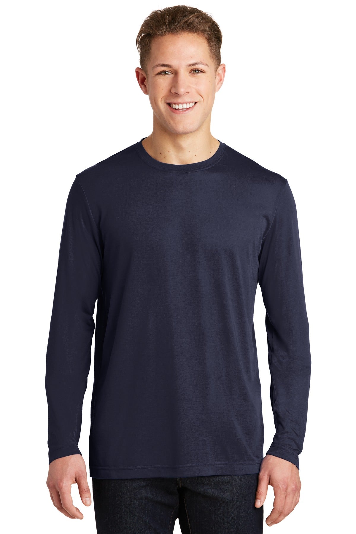 Sport-Tek® Long Sleeve PosiCharge® Competitor™ Cotton Touch™ Tee. ST450LS