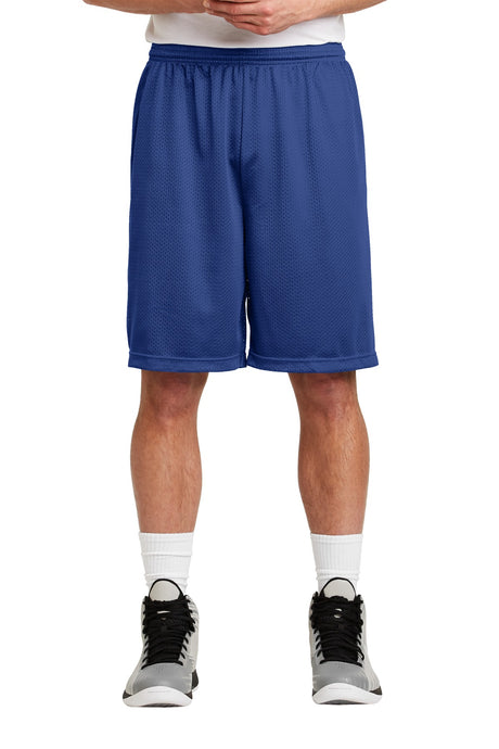 Sport-Tek® Long PosiCharge® Classic Mesh Short. ST515