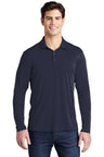 Sport-Tek ®  Posi-UV®  Pro Long Sleeve Polo. ST520LS