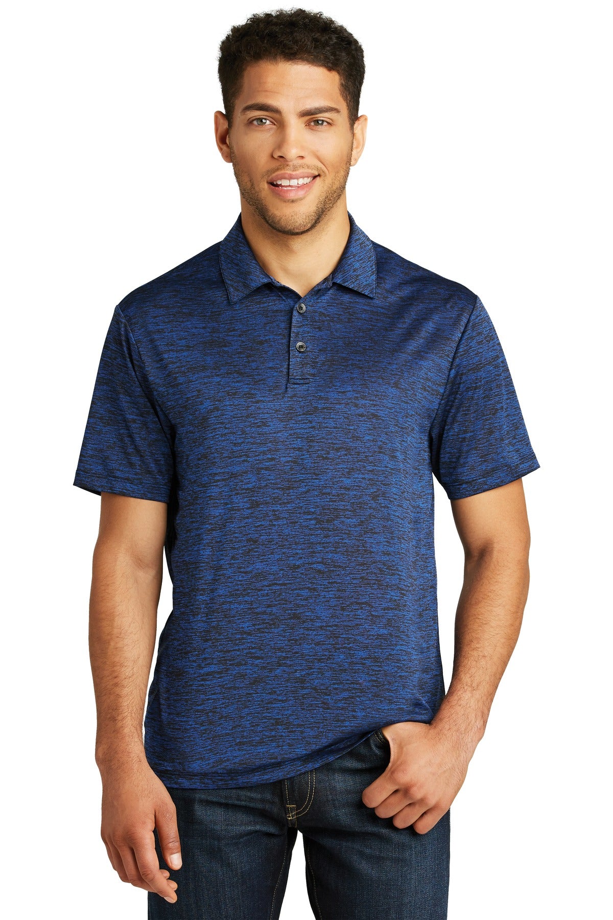 Sport-Tek ® PosiCharge ® Electric Heather Polo. ST590