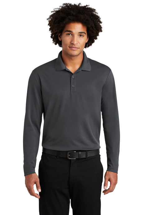 Sport-Tek ® PosiCharge ® RacerMesh ® Long Sleeve Polo. ST640LS