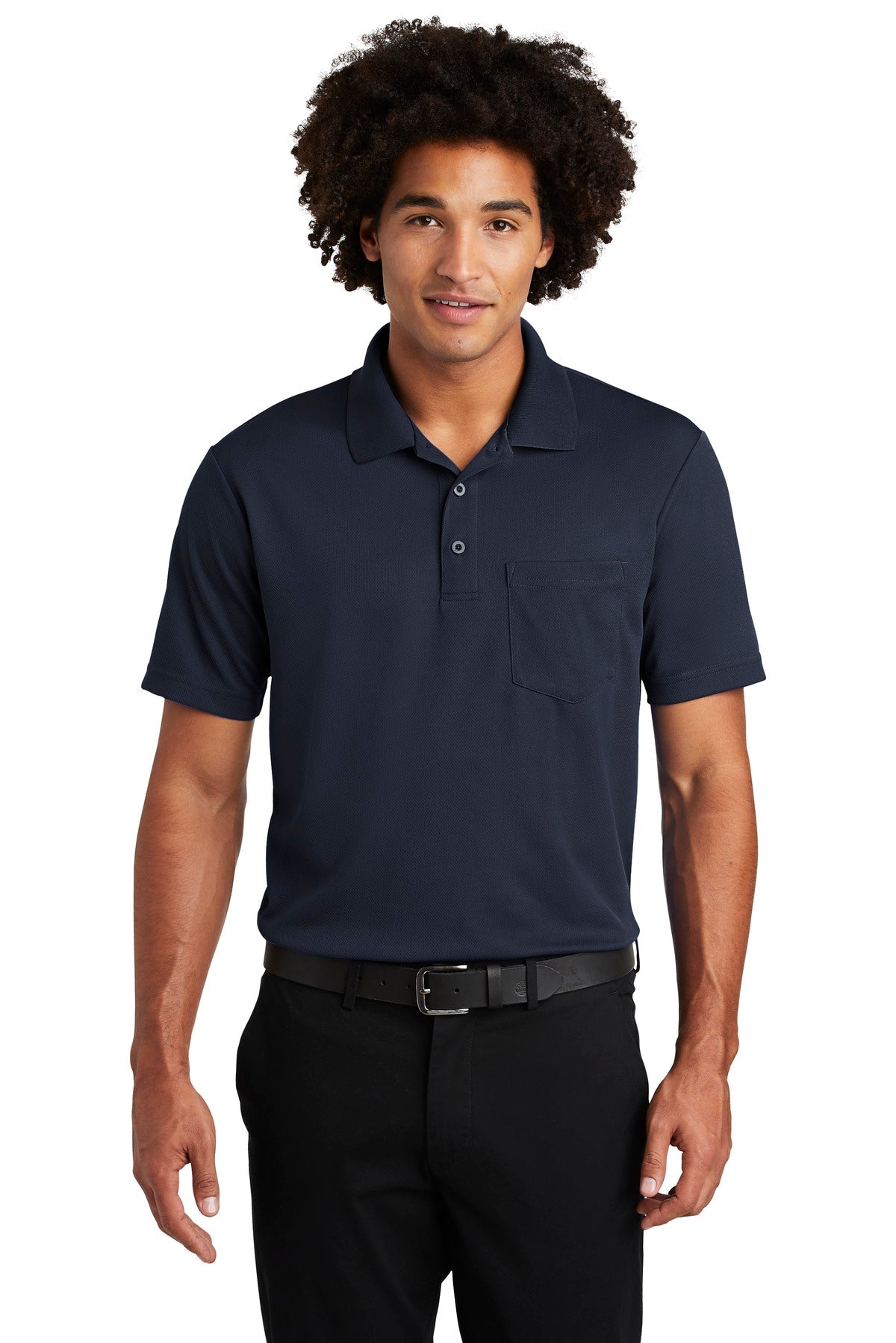 Sport-Tek ® PosiCharge ® RacerMesh ® Pocket Polo. ST640P