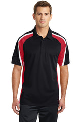 Sport-Tek® Tricolor Micropique Sport-Wick® Polo. ST654