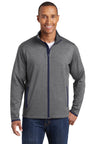 Sport-Tek® Sport-Wick® Stretch Contrast Full-Zip Jacket.  ST853