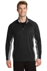 Sport-Tek® Sport-Wick® Stretch Contrast 1/4-Zip Pullover. ST854