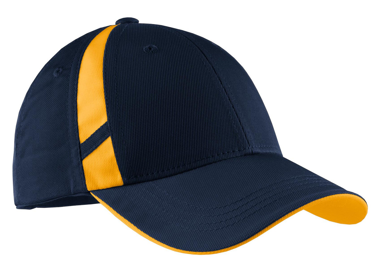 Sport-Tek® Dry Zone® Mesh Inset Cap. STC12