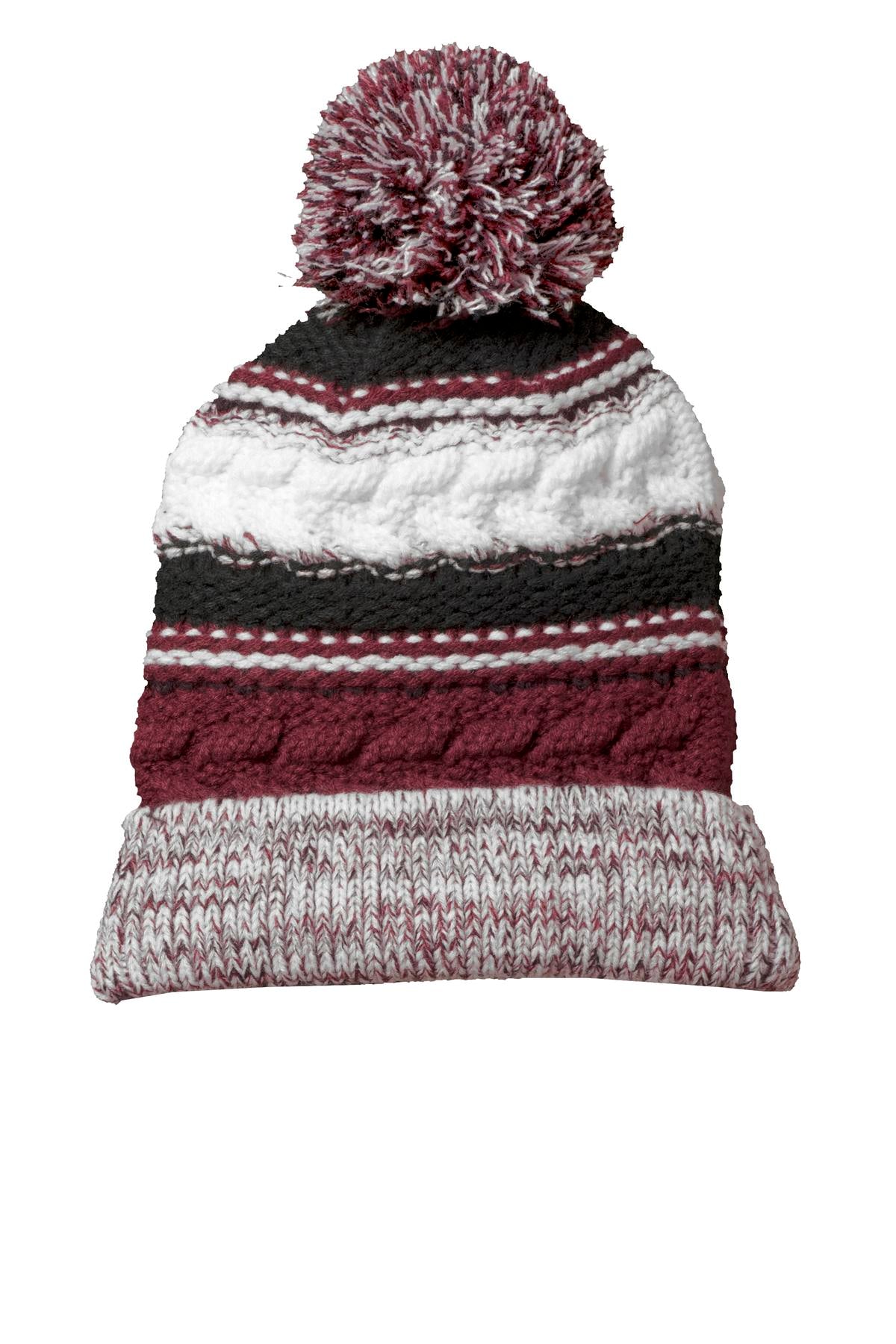 Sport-Tek® Pom Pom Team Beanie. STC21