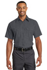 Red Kap® Short Sleeve Solid Ripstop Shirt. SY60