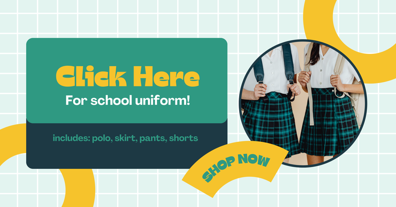 School uniforms Banner - Logo express uniforms