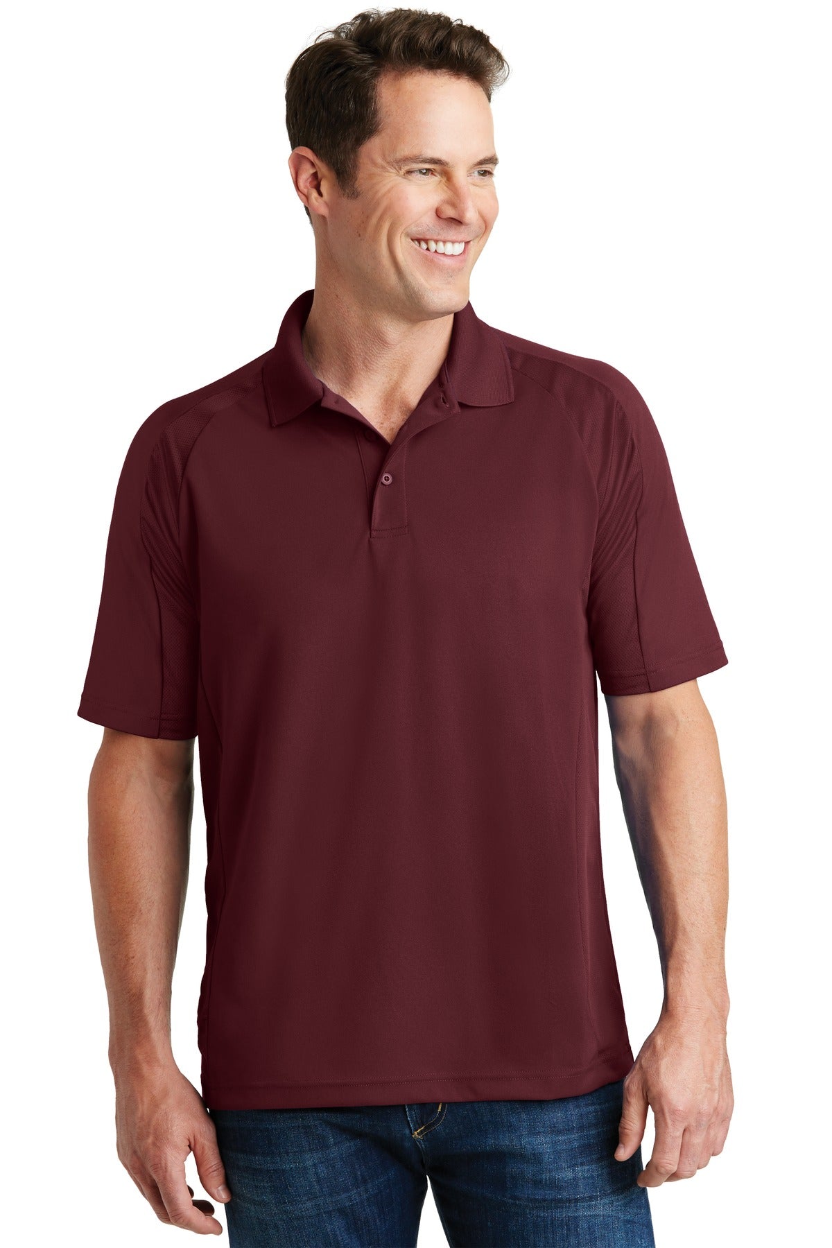 Sport-Tek® Dri-Mesh® Pro Polo. T474