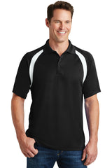 Sport-Tek® Dry Zone® Colorblock Raglan Polo. T476