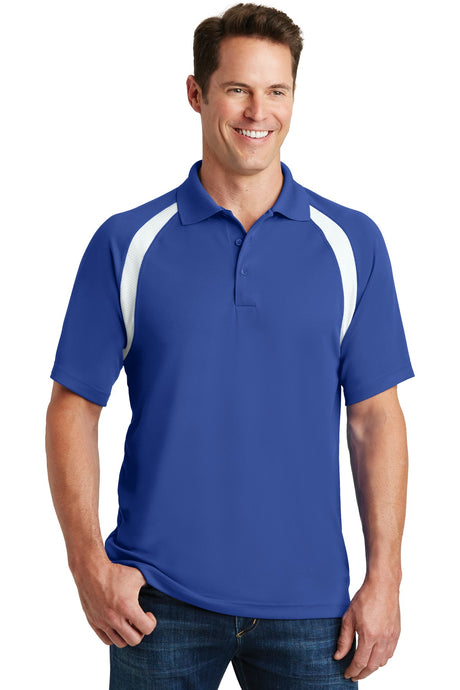 Sport-Tek® Dry Zone® Colorblock Raglan Polo. T476