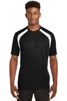 Sport-Tek® Dry Zone® Colorblock Crew. T478